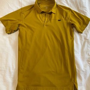 Arc’teryx Mustard Yellow Polo Size Medium